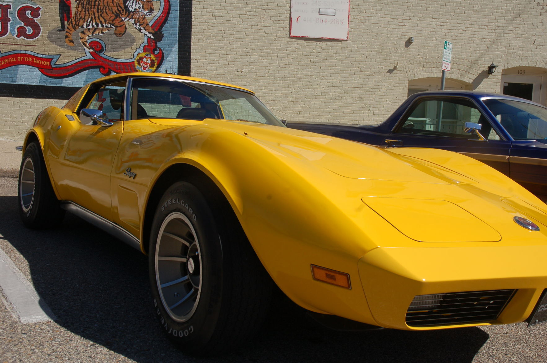 Delavan Scarecrow Festival car show - 2
